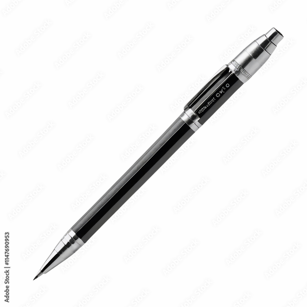 Elegant Black Silver Pen Office Supplies Business Writing Tool Elegant Black Silver Pen Office Supplies Business Writing Tool