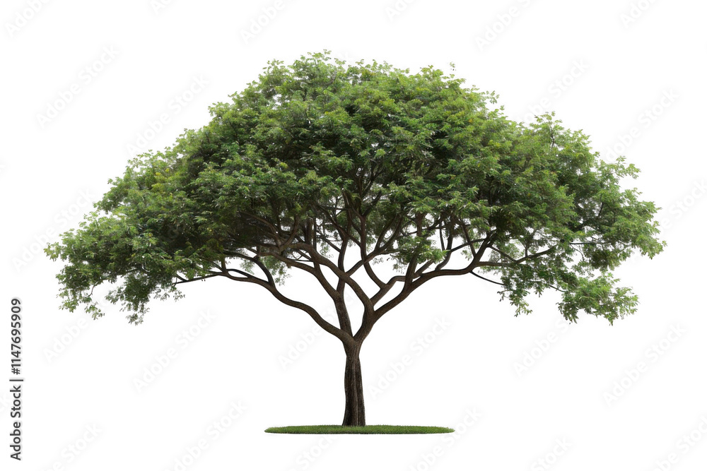 Lush Green Tree Stands Tall with Tranquil Nature Landscape Green Lush. Lush Green Tree Stands Tall with Tranquil Nature Landscape Green Lush.