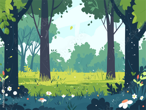 Animated Forest Glades: Discover the Enchanting Natural Enclaves Where Flora and Fauna Flourish