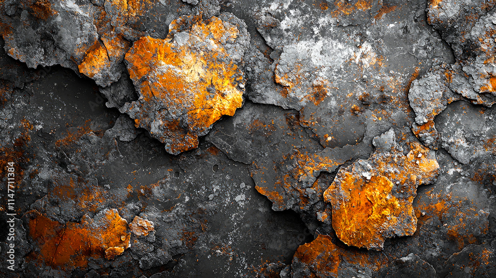 Close-up of rusty, textured metal surface. Close-up of rusty, textured metal surface.