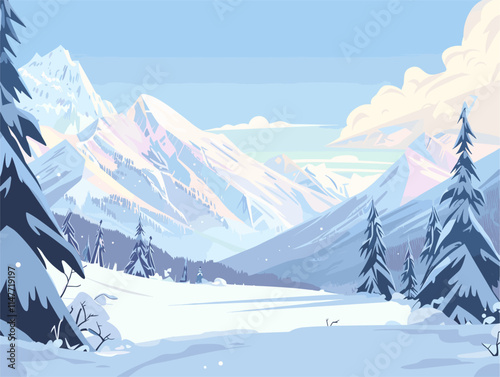 Avalanche Zones: A Visual Guide to the Dangers of Snow Slides in Mountainous Regions