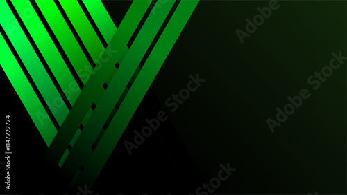 Bright green dull colors dark background