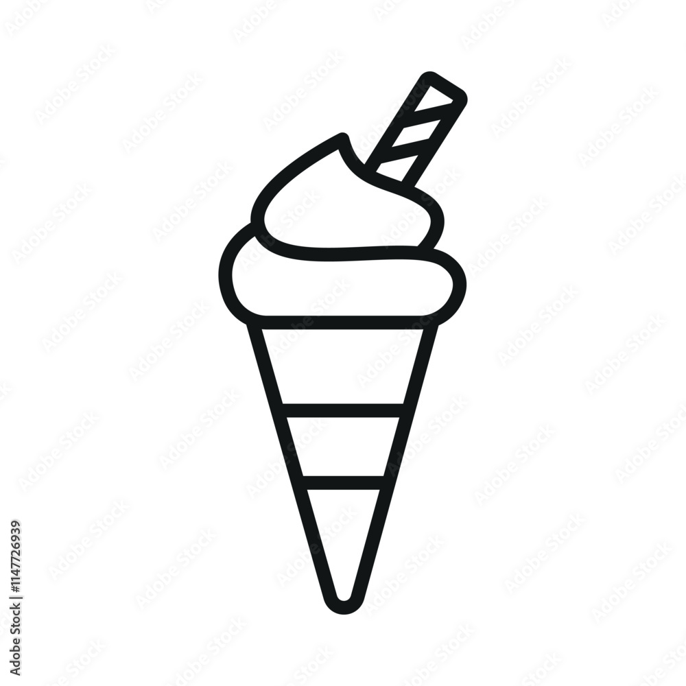 Sandwich icon with a sleek, clean aesthetic, ideal for contemporary food branding or digital applications Sandwich icon with a sleek, clean aesthetic, ideal for contemporary food branding or digital applications