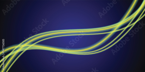 flash of light, Attract eye Line Movement, Abstract Wave Line, Light Technology Background, Copy Space...,