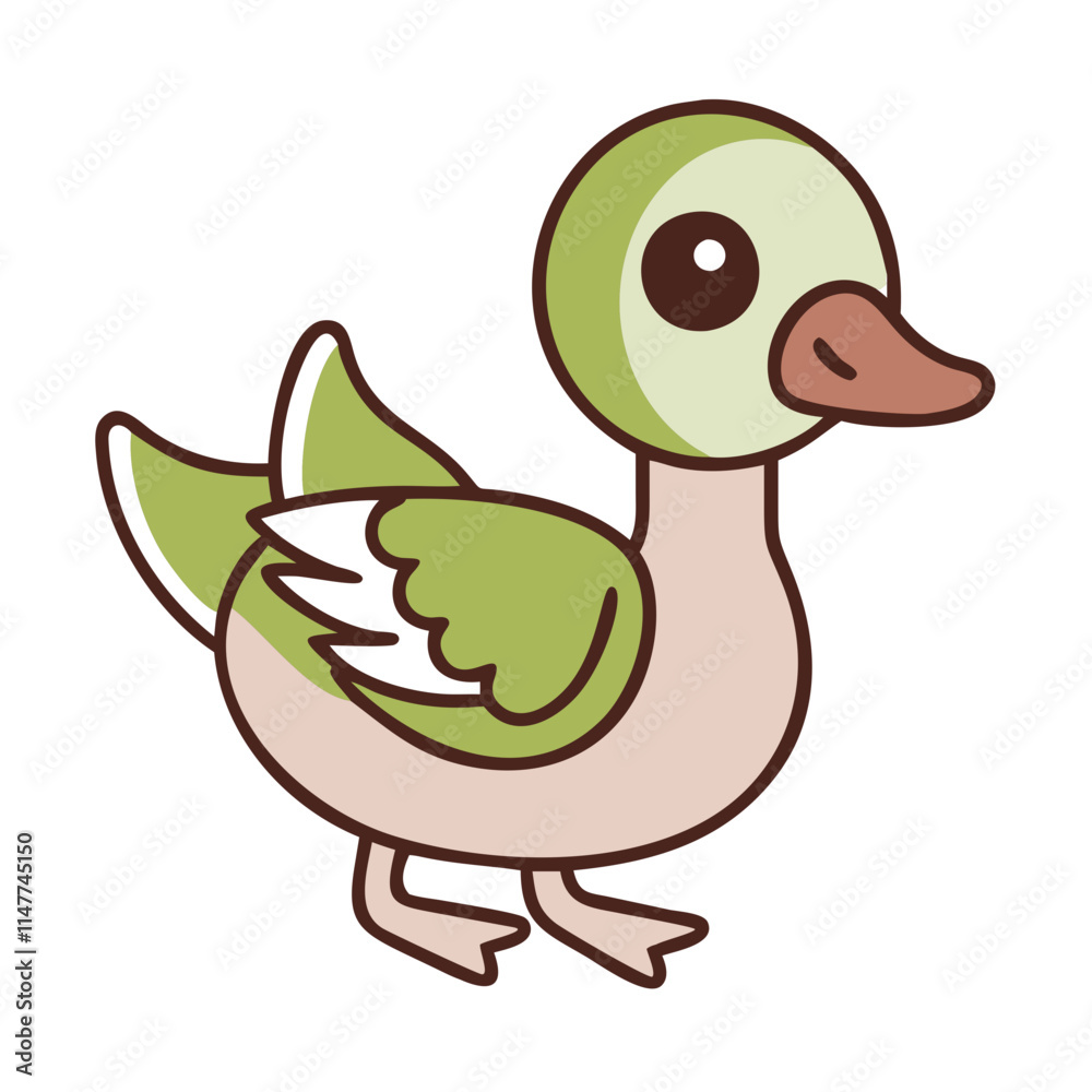 Fototapeta premium Easter Duckling Icon