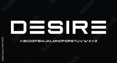 Abstract technology science alphabet lowercase font. digital space typography vector illustration design
