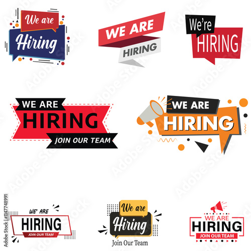 We are Hiring Vector 