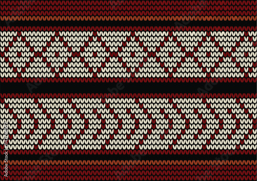 Yarn pattern design for templates.