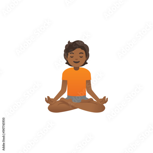 Person in Lotus Position Emoji
