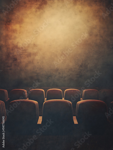 Old cinema style film effect background photo