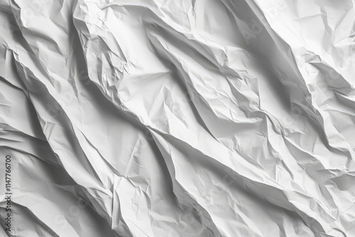Wallpaper Mural Worn wrinkled creative paper texture background concept  white street poster Torontodigital.ca