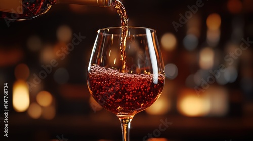 Pouring kirsch elegantly dark bar setting beverage photography intimate atmosphere close-up view liquid luxury