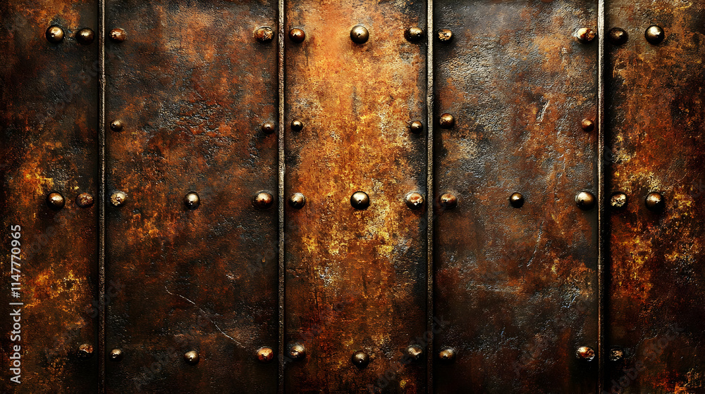 Fototapeta premium Rusty Metal Texture Background Image