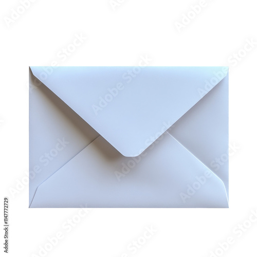 Elegant minimalist envelope display modern design stationery neutral background close-up perspective timeless aesthetic photo