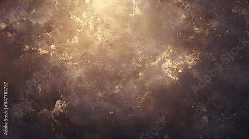 Golden Dust Abstract Background Illustration