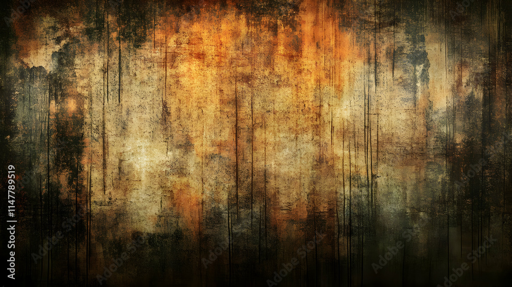 Obraz premium Abstract Grunge Background Texture Illustration