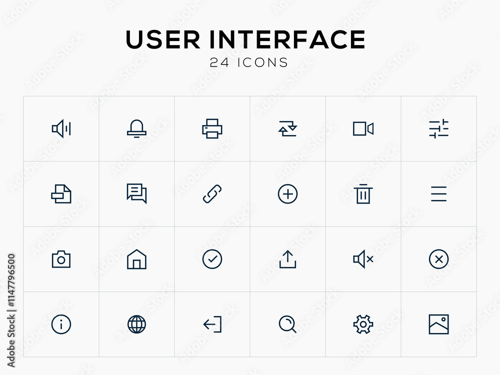 User Interface Icons User Interface Icons