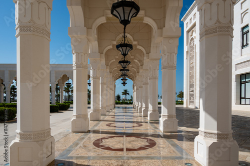 Qasr Al Watan presidental palace in Abu Dhabi - UAE  photo