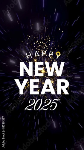 Countdown to 2025: Celebrate the New Year in Style! | background with stars  photo