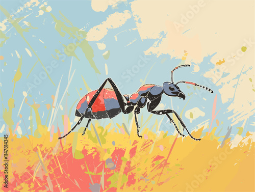 Ant Antennae: A Microscopic Forest of Sensory Hairs