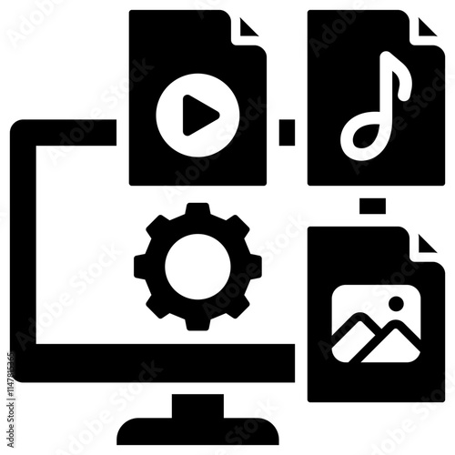 Content Management System Icon