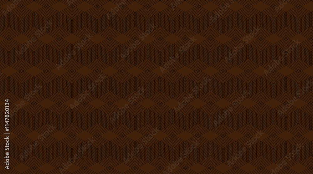 Fototapeta premium Geometric shape pattern design | Pattern design with rectangle, triangle shape | Background pattern design with color