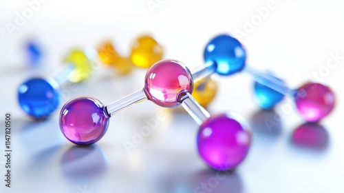 Colorful Molecular Representation of Butyric Acid