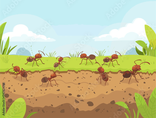 Ant Colony Communication: A Path Unseen - The Guiding Trails of Colony Intelligence