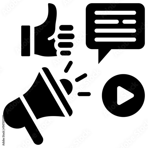 Social Media Marketing Icon