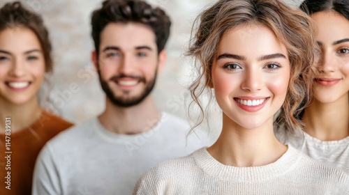 The diverse group of individuals was made up of people of various ethnicities, ages, and genders, coming together to celebrate their differences and share their unique perspectives and experiences.