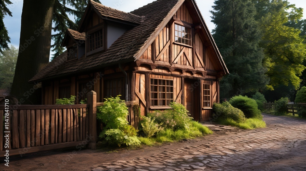 Repairing the garden gate 