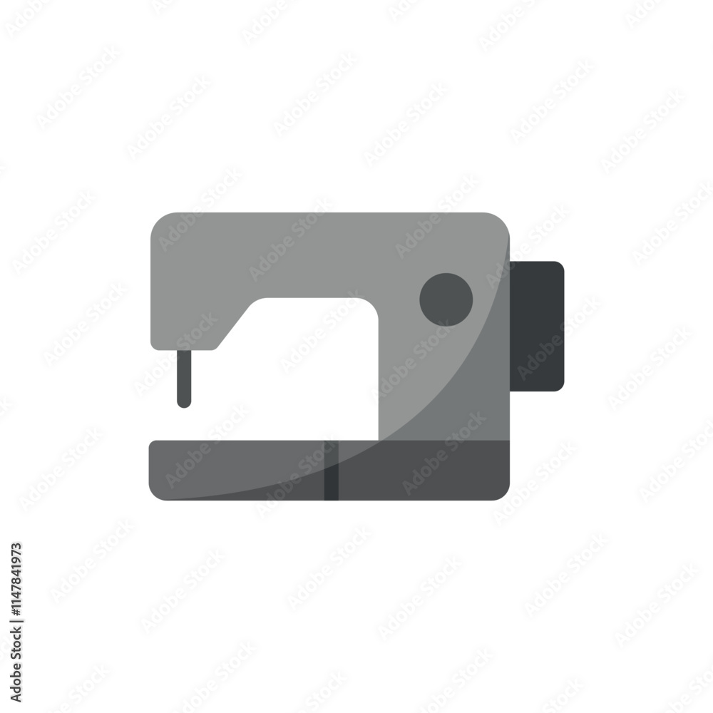 Sewing machine fashion tailor icon vector basic design Sewing machine fashion tailor icon vector basic design