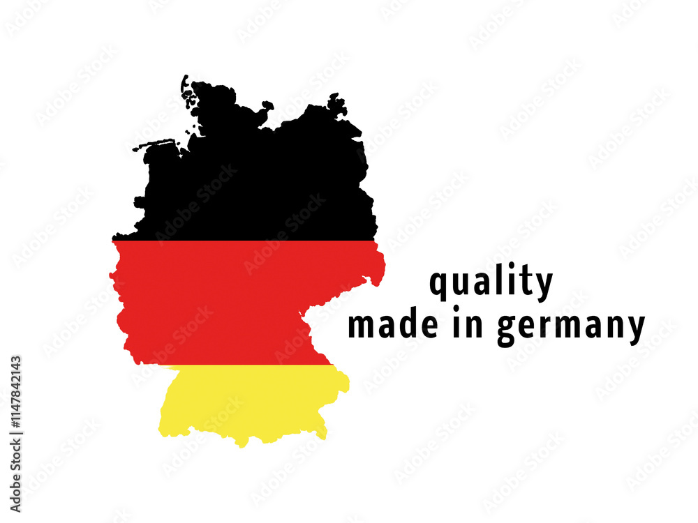 icon quality made in germany transparent background isolated