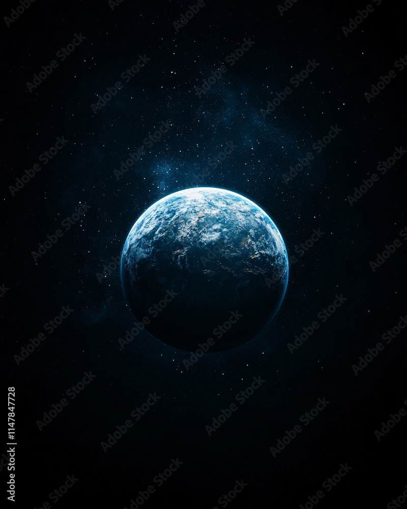 Obraz premium Earth in Space