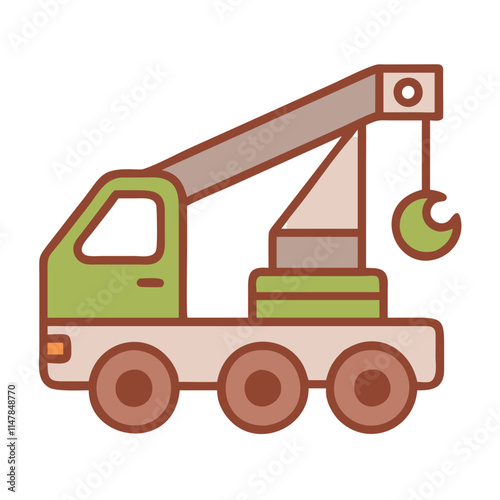 Crane Truck Icon