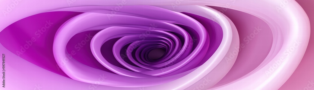 A mesmerizing swirl of purple shades, creating a soft, flowing pattern that evokes a sense of depth and tranquility, Dynamic tube with rotating bands image A mesmerizing swirl of purple shades, creating a soft, flowing pattern that evokes a sense of depth and tranquility, Dynamic tube with rotating bands image