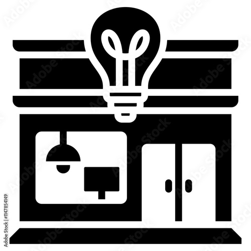 Electronic Store Icon
