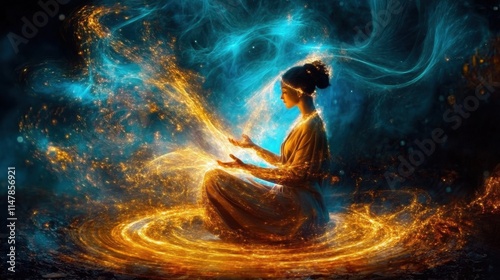 The profound link between shamanic practices and eternal energy flow.