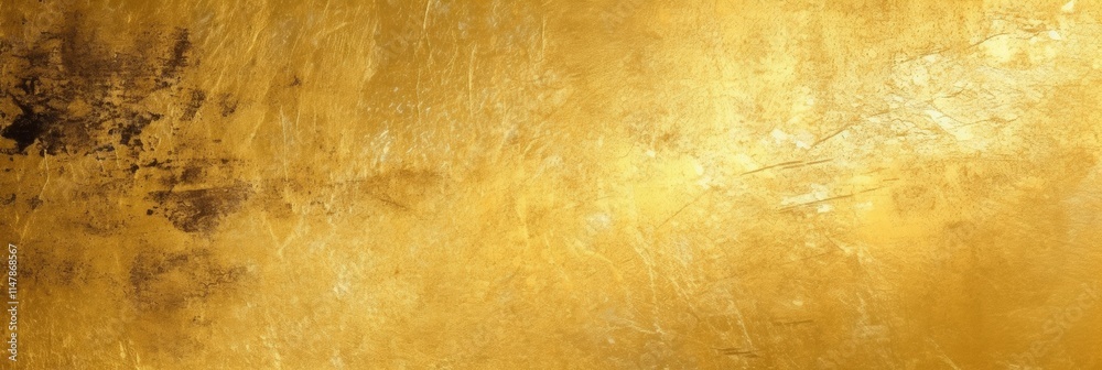 Obraz premium Textured Gold Background with Subtle Scratches and Imperfections for Elegant Design and Creative Projects