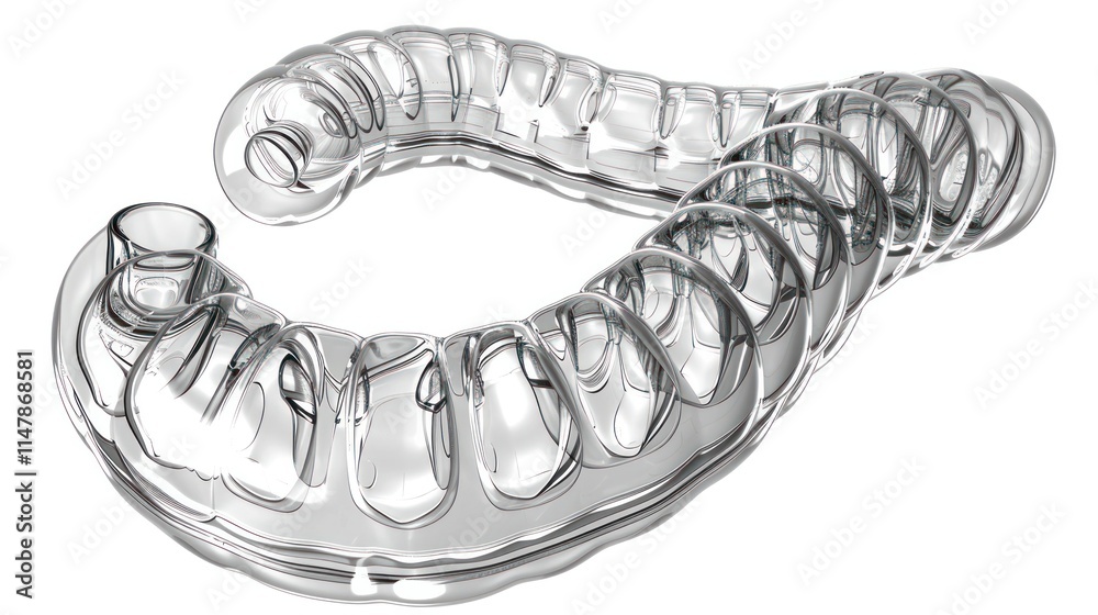 Obraz premium Transparent 3D Skeletal Anatomy Model Showcasing Detailed Dental Structure and Composition for Medical Dental and Educational Purposes