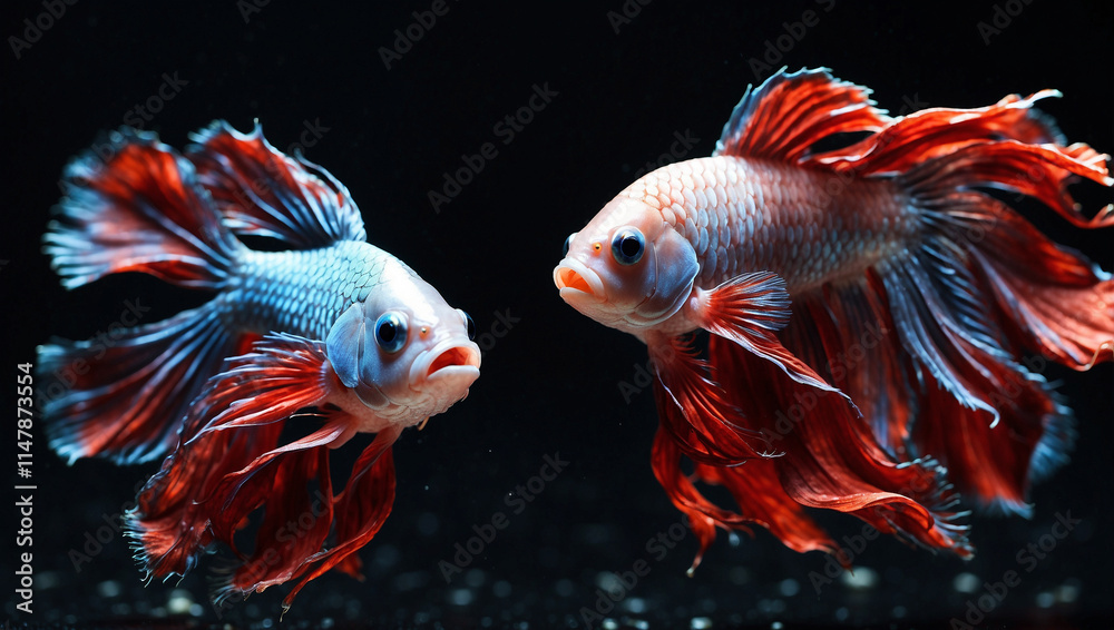 Obraz premium Siamese Fighting Fish