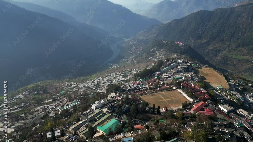 view from the top of the mountain