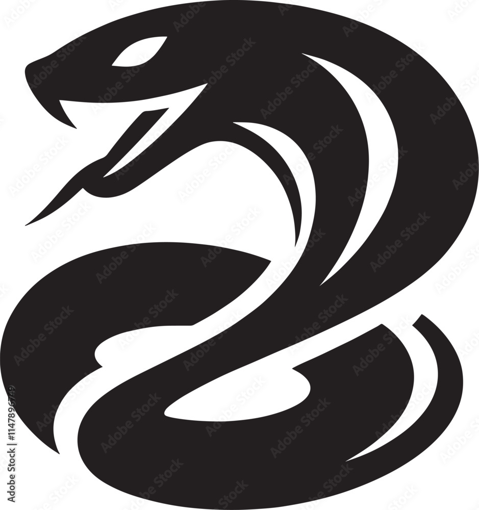 Black Cobra Silhouette.
