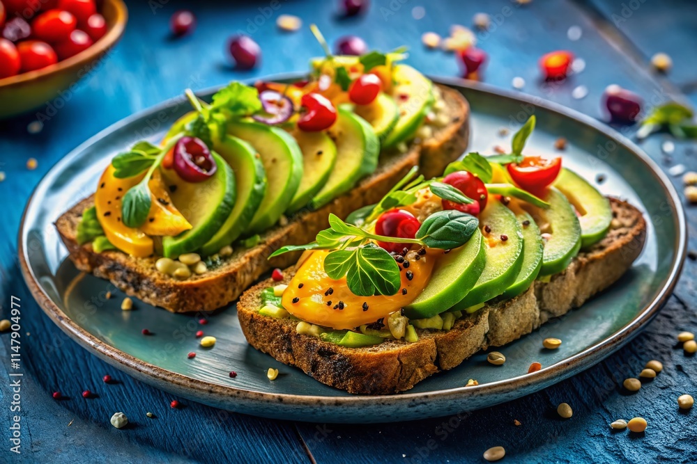 Avocado Toast Feast - Documentary Style Food Photography Avocado Toast Feast - Documentary Style Food Photography