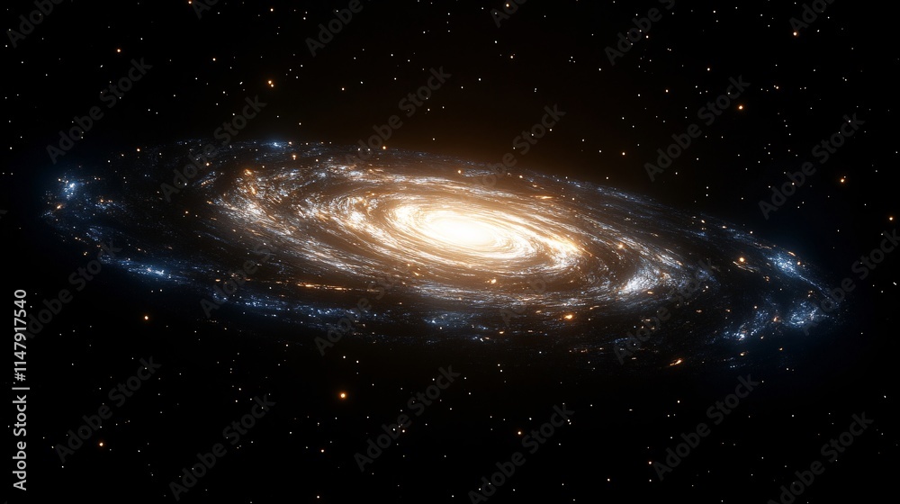 Fototapeta premium galaxy in space