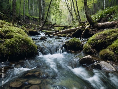 waterfall in the forest