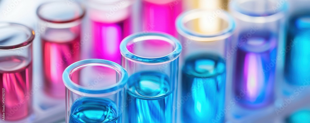 Clinical researchers who work with high-tech medical research facilities and samples Clinical researchers who work with high-tech medical research facilities and samples