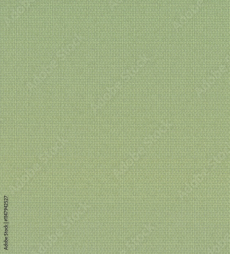 Close-up view of a light sage green fabric. photo