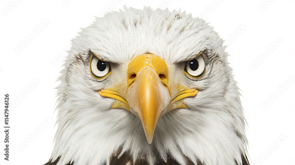 close up view of bald eagle face showcasing its fierce expression close up view of bald eagle face showcasing its fierce expression