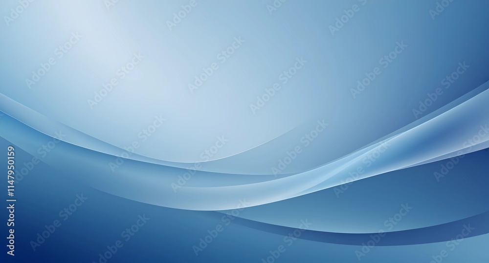 Obraz premium blue abstract gradient background